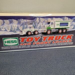 Hess Toy Truck and Front Loader
